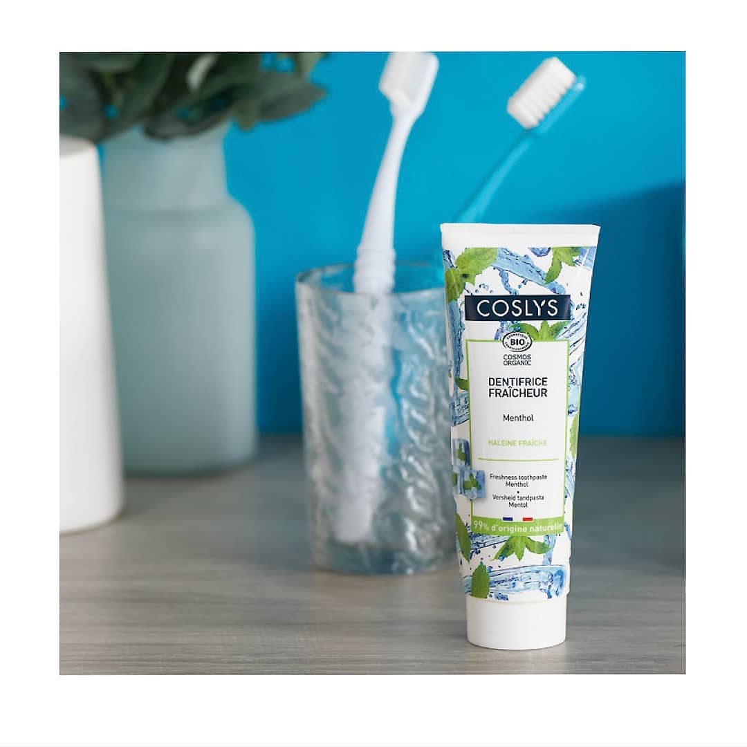 Kem đánh răng the mát hữu cơ (Bio Freshness Toothpaste) - Coslys - 100g