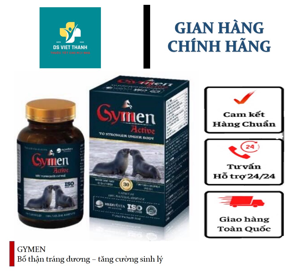 Gymen active gold - bổ thận tráng dương - tăng cường sinh lực