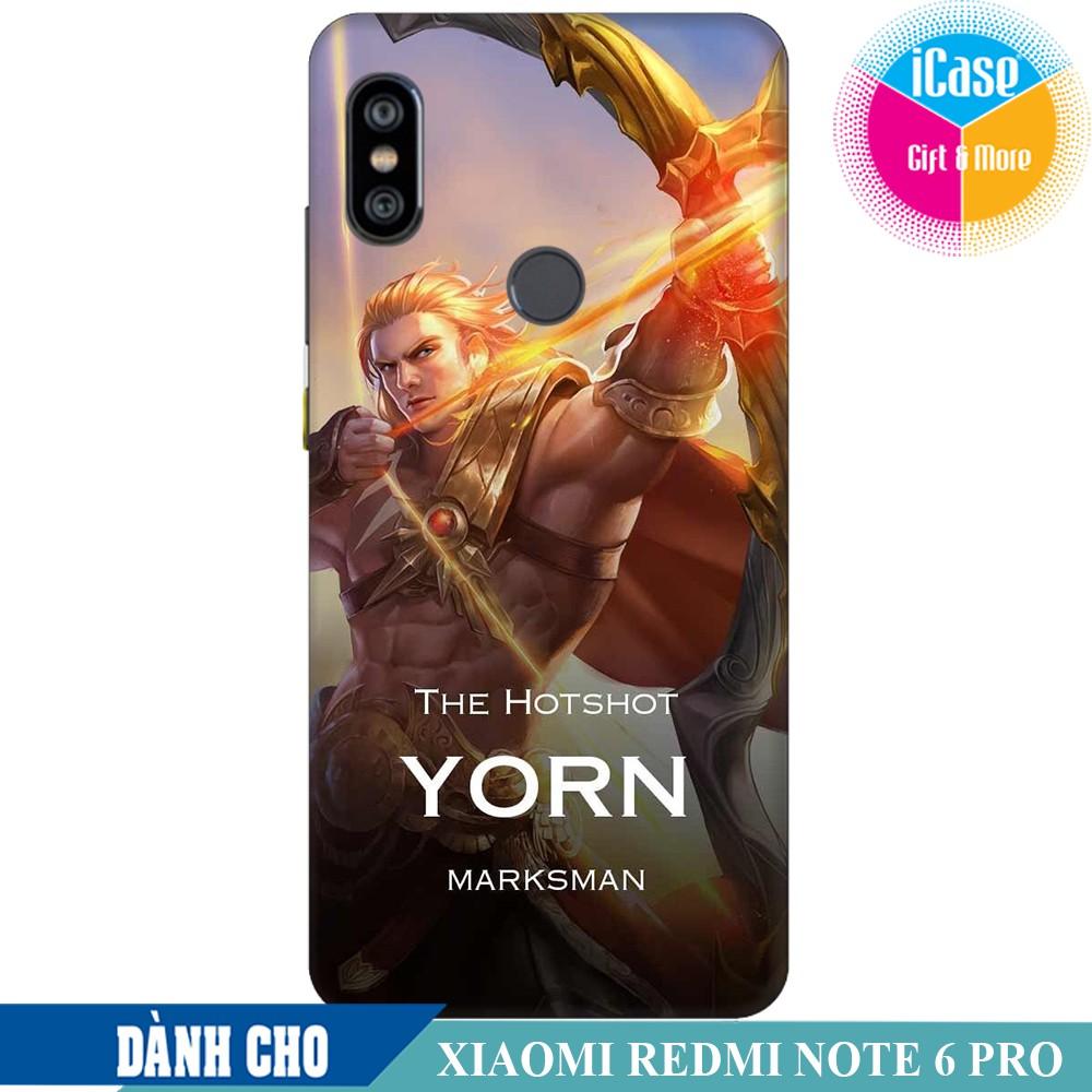 Case for xiaomi redmi note 6 pro yorn cung thủ bóng đêm