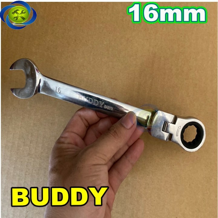 [HCM]Cờ lê tự động gật gù 16mm Buddy BA0074