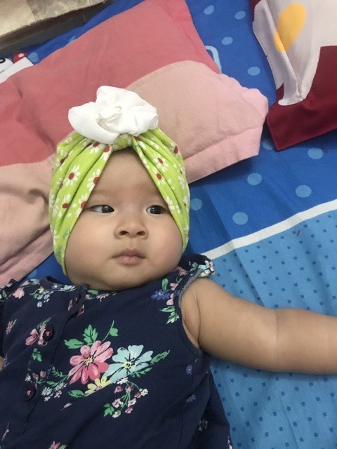 [HCM]Turban hoa voan cho bé