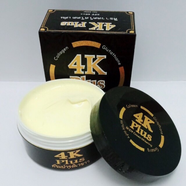 Kem body 4k plus Thái Lan - dưỡng da siêu trắng