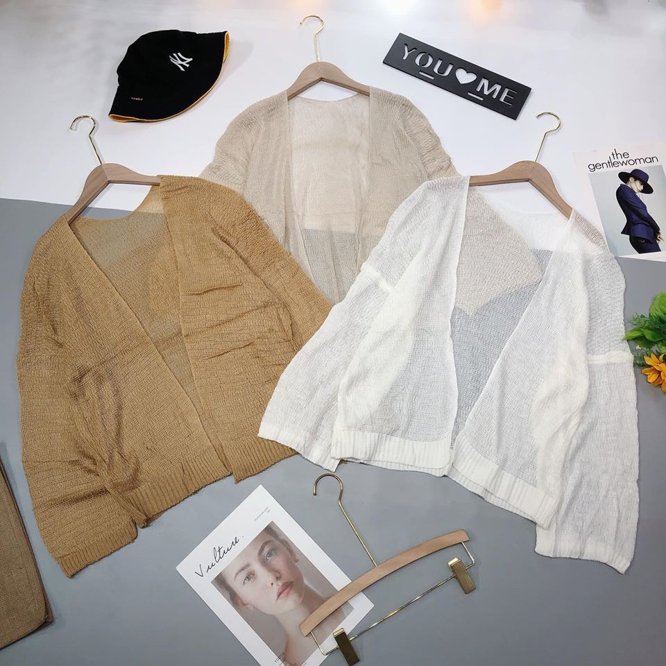 Áo cardigan mỏng siêu hot