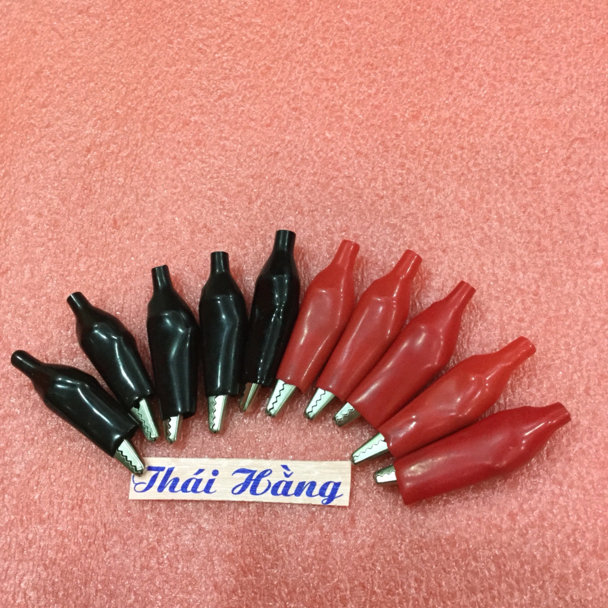 Kẹp cá sấu cỡ 5.5 cm (20 chiếc)
