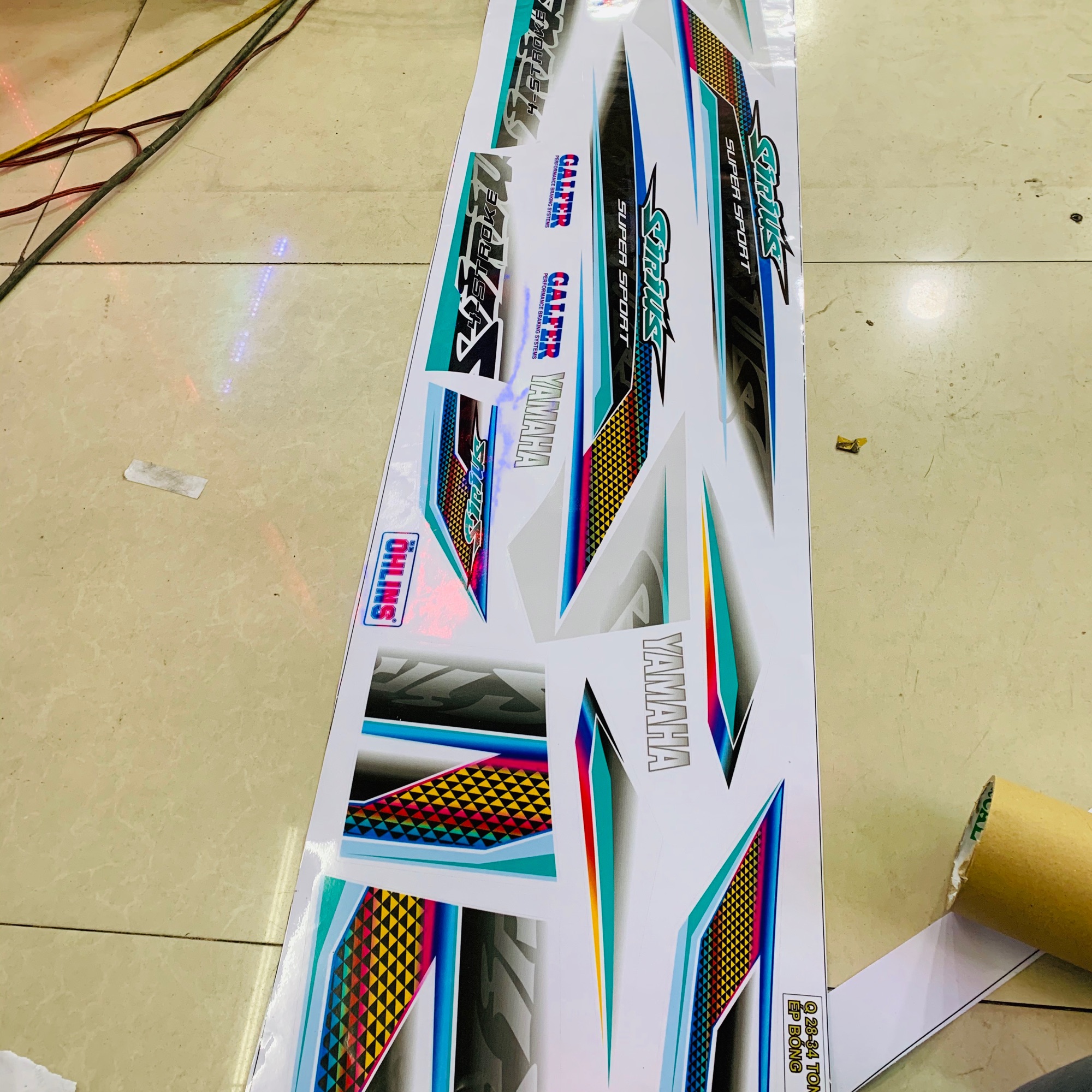 Tem rời sirius 3 lớp