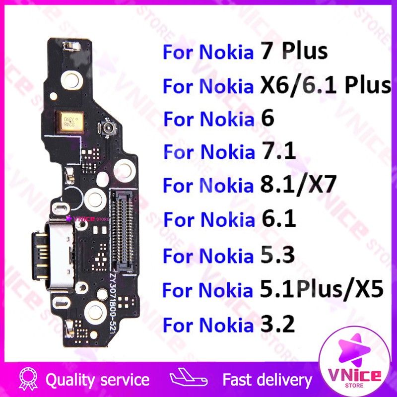 Cụm chân sạc Nokia X5, Nokia 5.1 plus