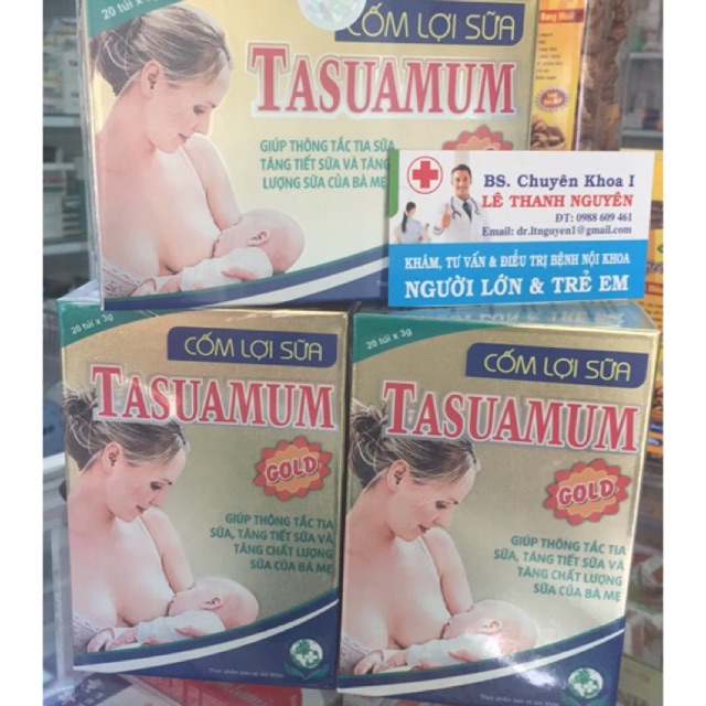 [HCM](BV Từ Dũ) Cốm lợi sữa Tasuamum gold