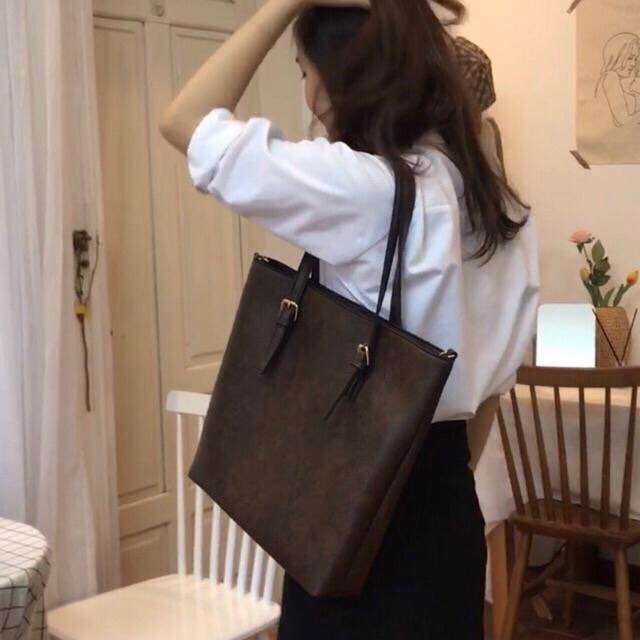 Túi Da Công Sở Vintage