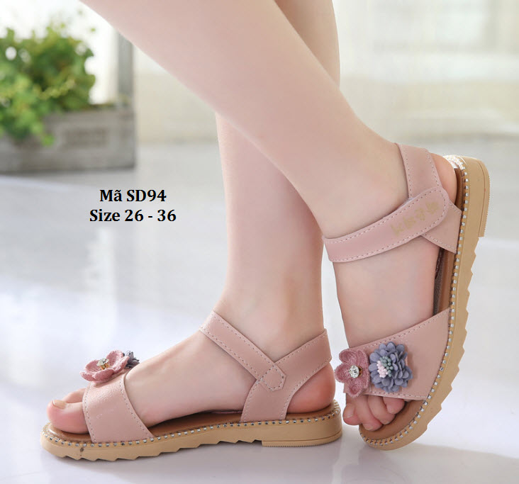 Giày sandal bé gái đi học đi chơi SD94