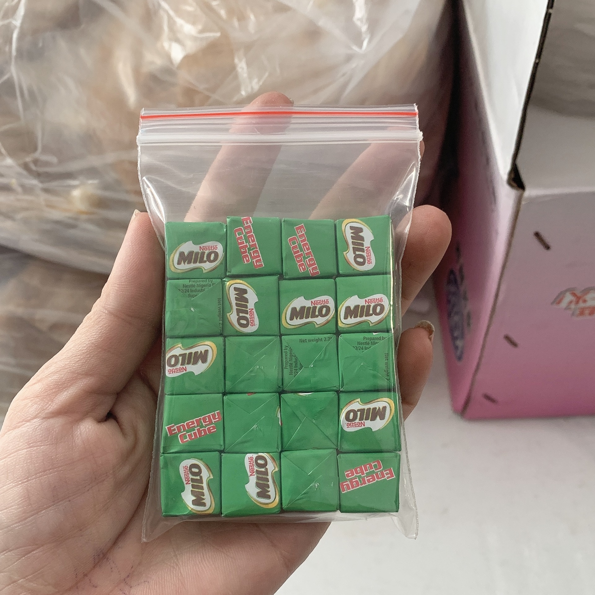 20 viên kẹo milo cube
