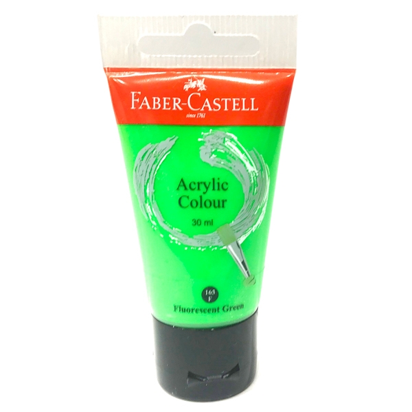 Tuýp Màu Vẽ Acrylic 30ml Fluorescent Green