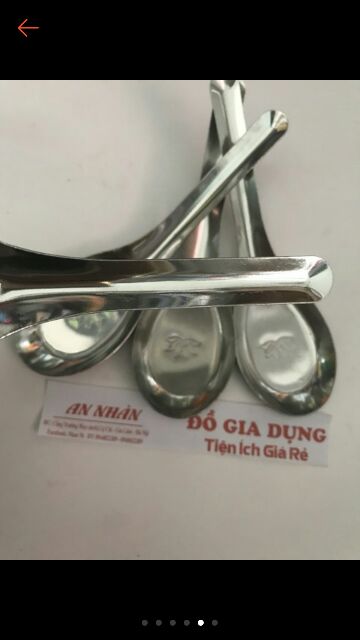 Sét 3 Thìa inox 304 cán ngắn
