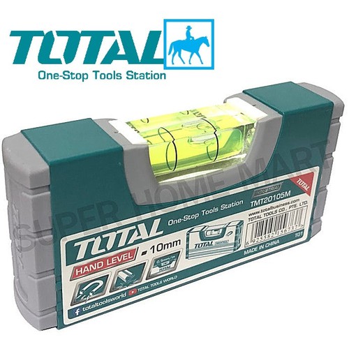 THƯỚC THỦY 10CM CÓ NAM CHÂM TOTAL TMT20105M