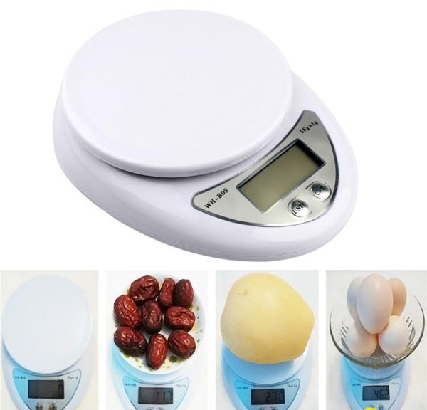 CÂN TIỂU LY ĐIỆN TỬ NHÀ BẾP MINI 5KG (TẶNG KÈM PIN), CAN TIEU LY DIEN TU NHA BEP MINI 5KG (TANG KEM PIN)