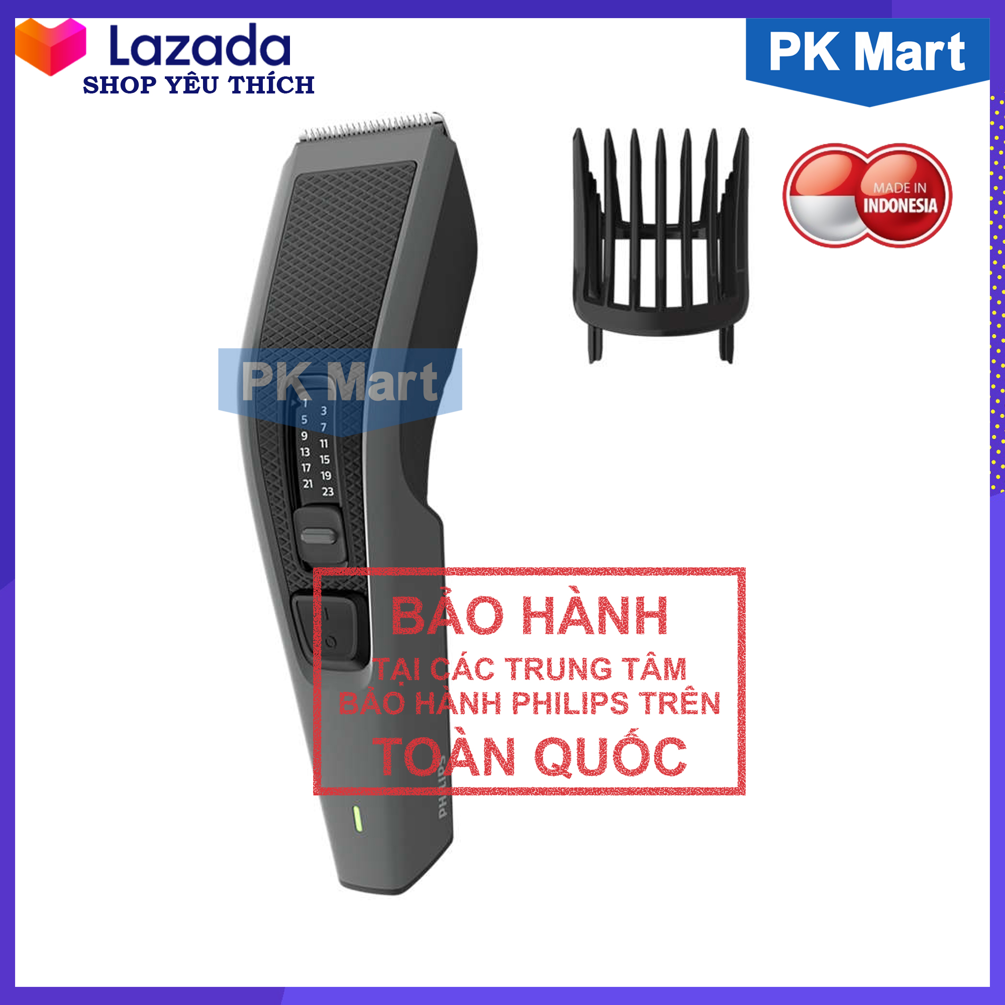 Tông đơ cắt tóc Philips HC3520