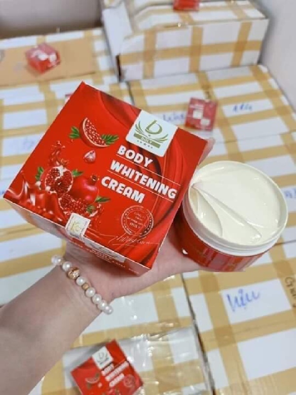 KEM BODY DƯỠNG TRẮNG LỰU ĐỎ