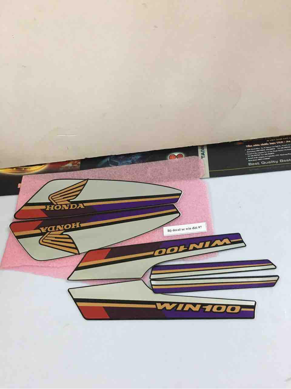 [HCM]Bộ tem thùng xăng win đời 97