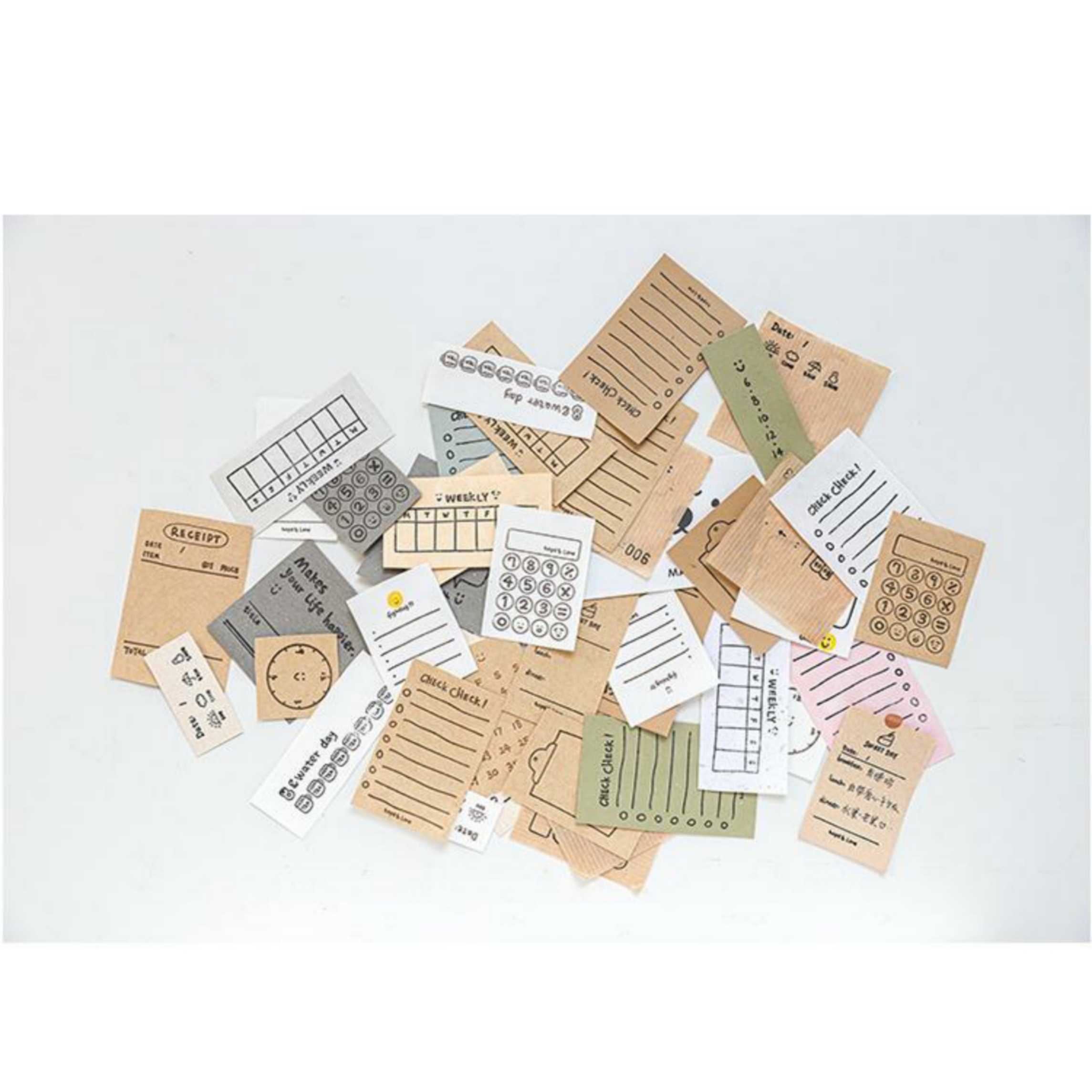 [HCM]BỘ STAMP DẺO KẾ HOẠCH