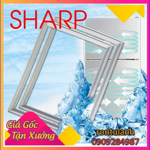 Ron cửa cho tủ lạnh Sharp Model SJ-196S-SC