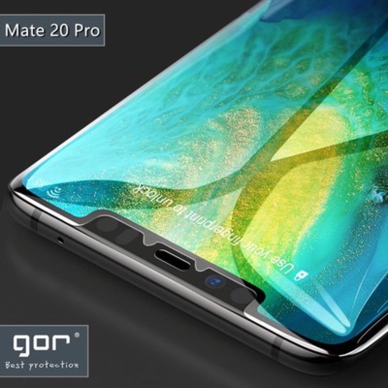 Bộ 2 Miếng dán dẻo Gor cho Huawei Mate 20 Pro, Mate 30 Pro, Mate 30, Mate 40 Pro, P30 Pro, P40 Pro Full màn hình trong