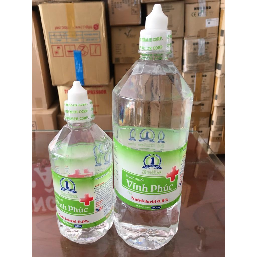 Nước muối sinh lý 1000ml (1 lít)