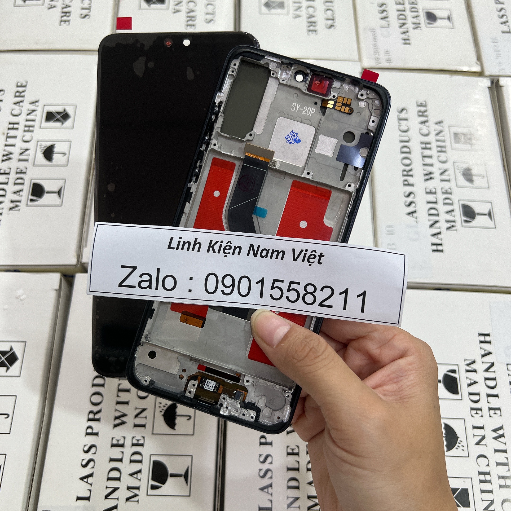 Màn hình Huawei P20 Pro (OLED khung) đen