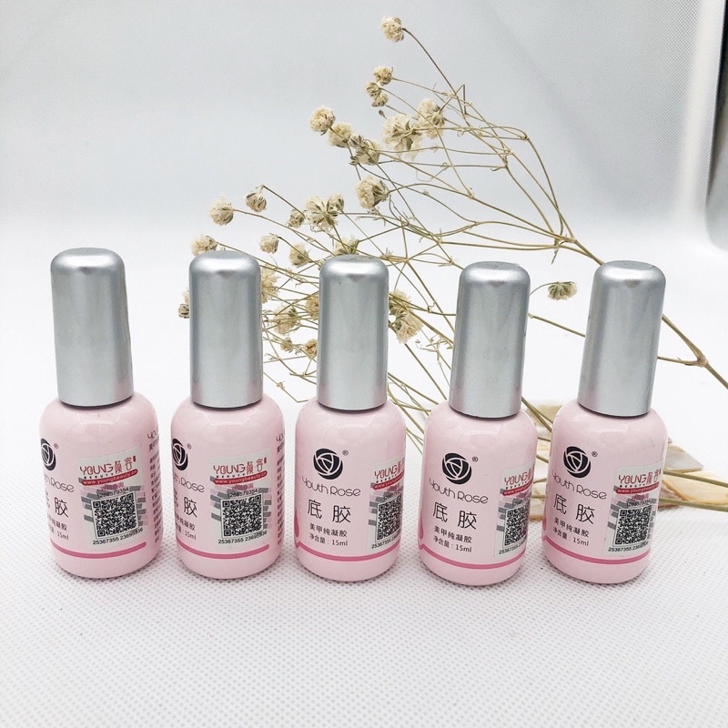 Liên kết(Base) sơn g.el móng tay Hoa hồng(chai hồng)