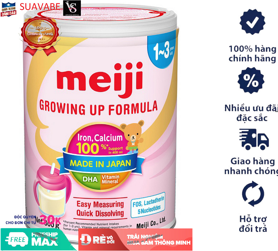 Sữa Meiji Growing Up Formula 800g