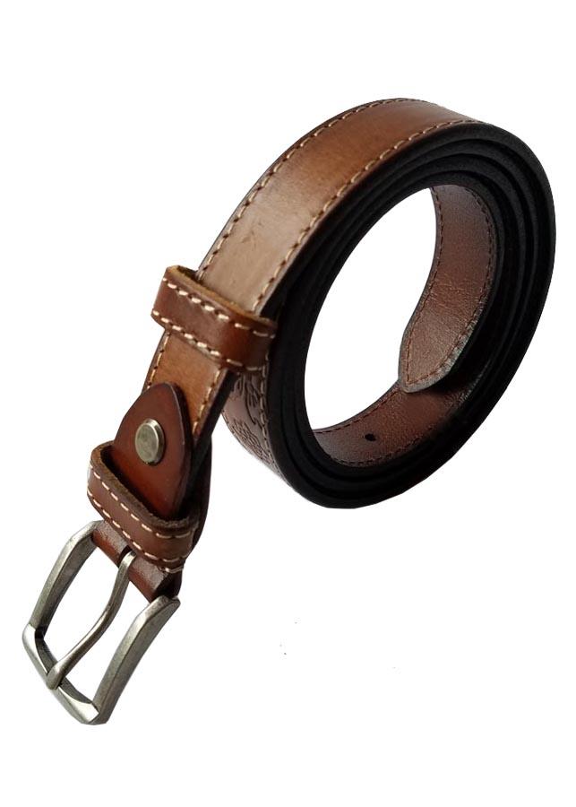 Thắt Lưng  Dây nịt Đầu Kim Nữ Da Bò Thật BIGGBEN NNB23