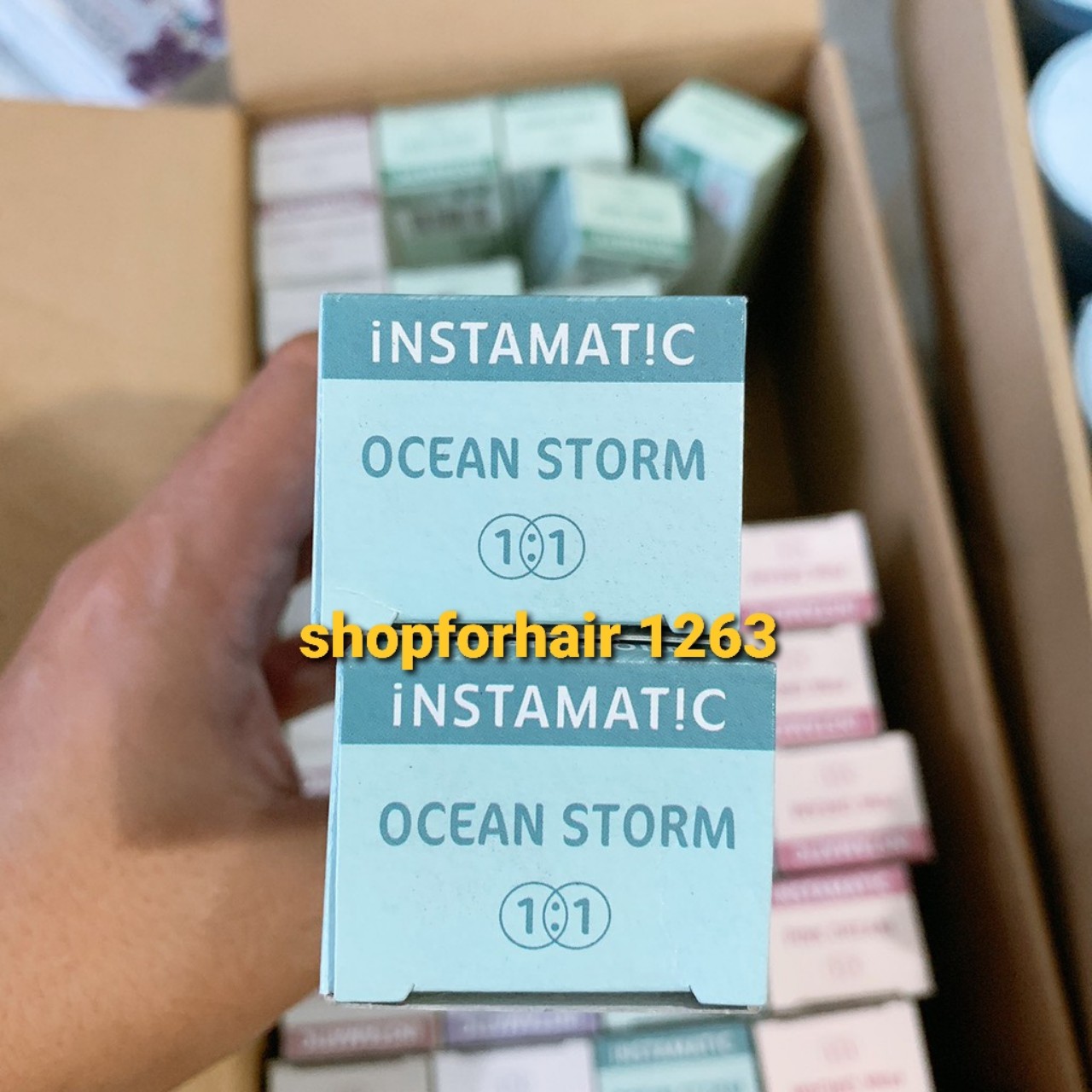 Màu nhuộm pastel wella ocean storm 60ml tặng kèm oxi mini