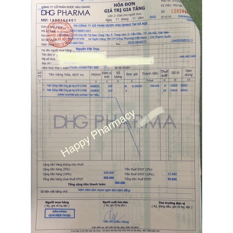 Trà Gừng Mật Ong Hati