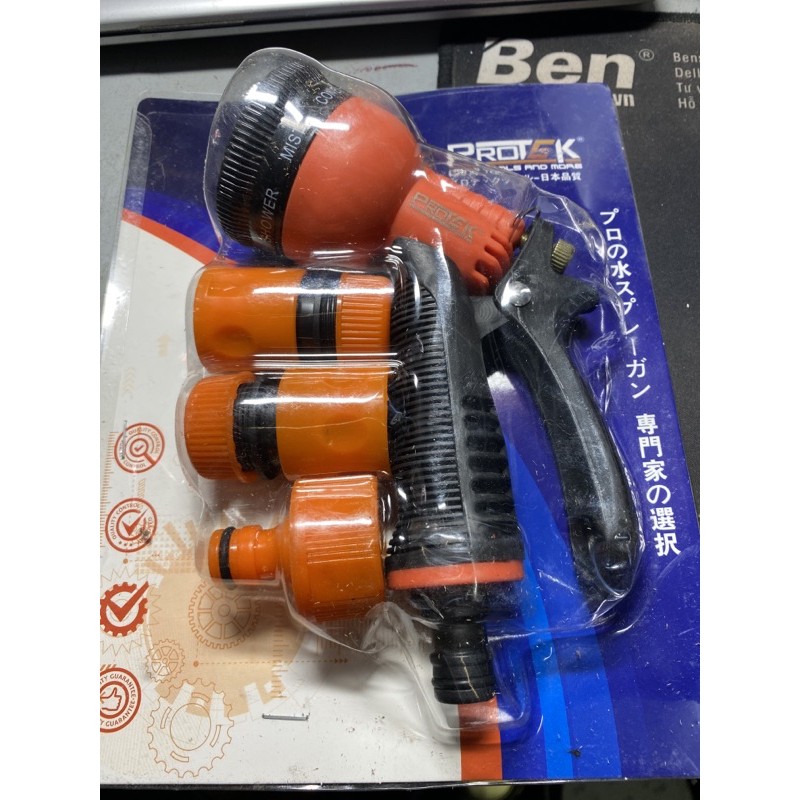 Bộ vòi tưới cây đa năng 8 chế độ tưới