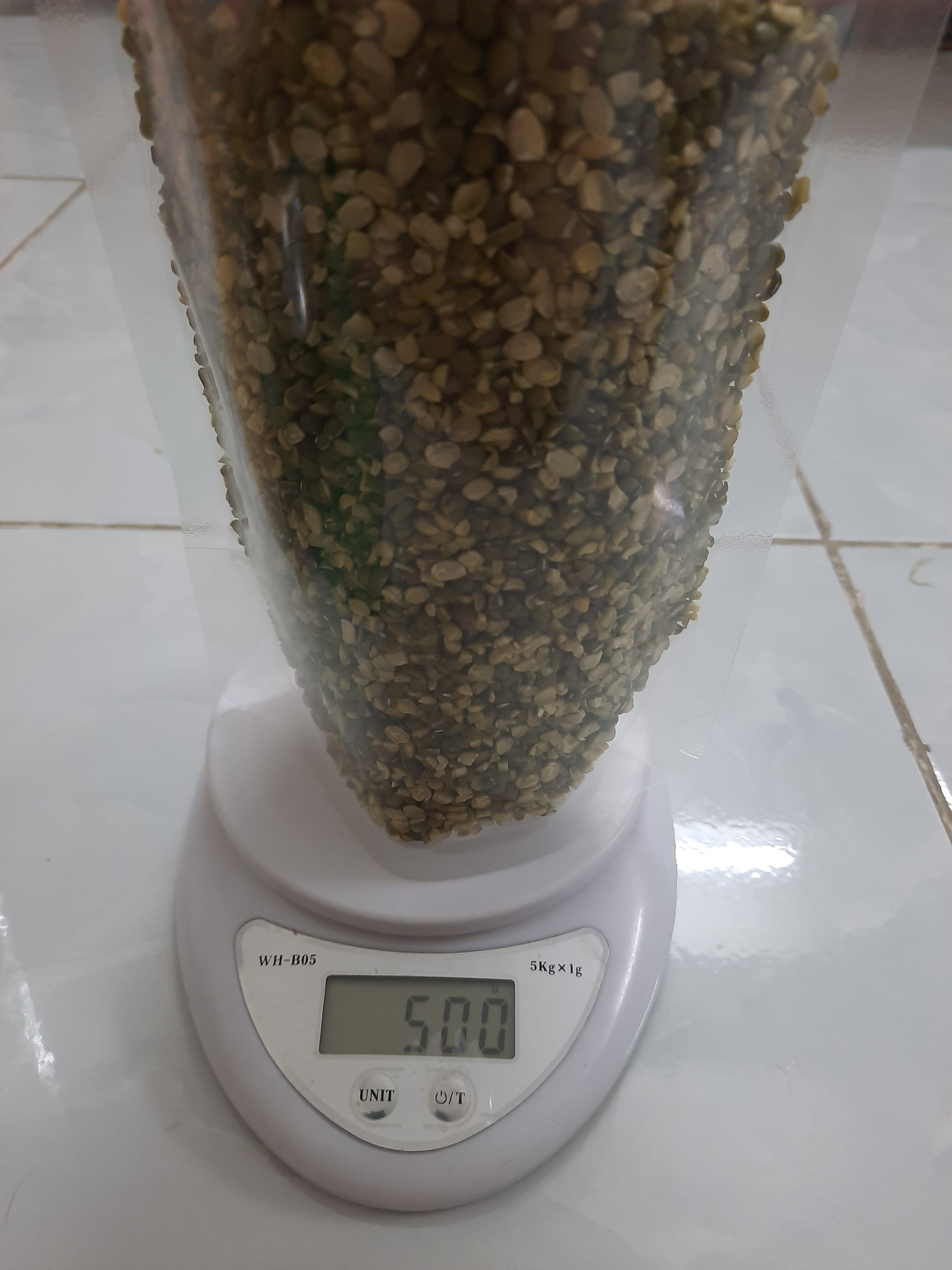 500g Đậu xanh cà còn vỏ