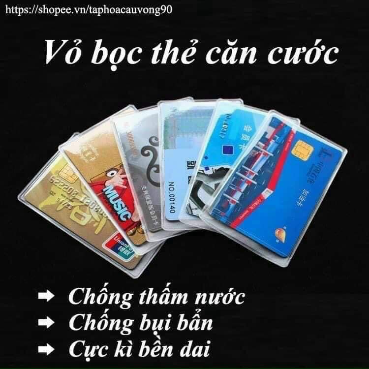 BỌC CĂN CƯỚC CÔNG DÂN NHỰA ÉP DẺO
