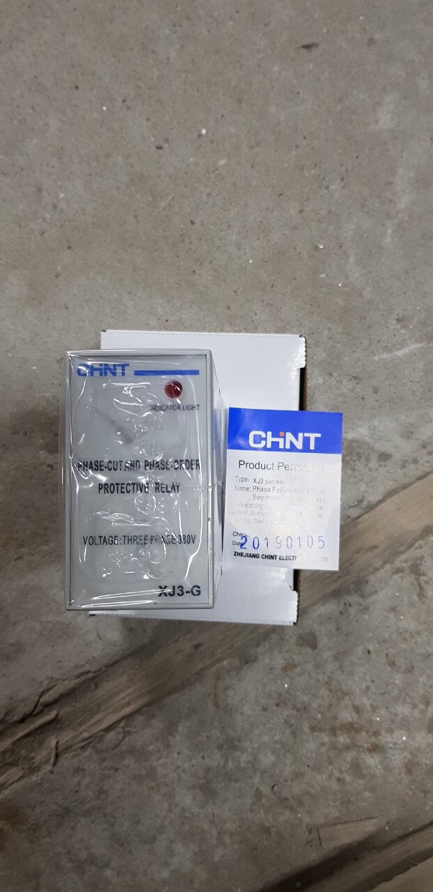 BẢO VỆ MẤT PHA XJ-3G CHINT CHÍNH HÃNG