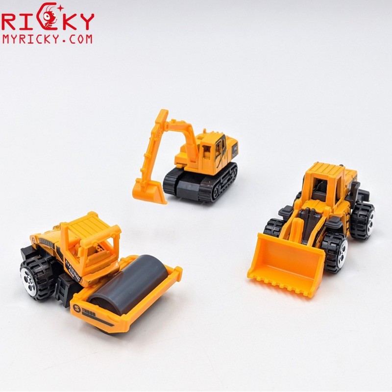 [Hoàn tiền 6%][HCM]Bộ Xe Mô Hình Công Trình Chạy Trớn