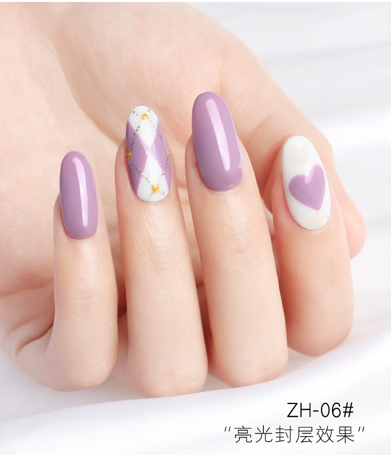 [HCM]Sơn gel AS - màu tím xanh mã ZHZ