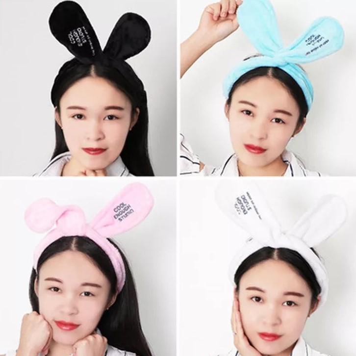 [HCM]Băng đô nơ vải nhung kiểu cột 3D turban