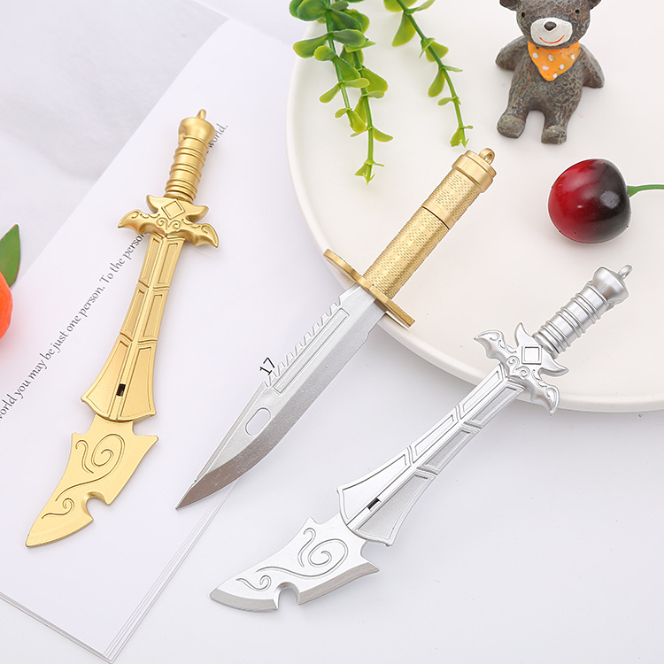 Bút nước gel đen Đồ Long đao
