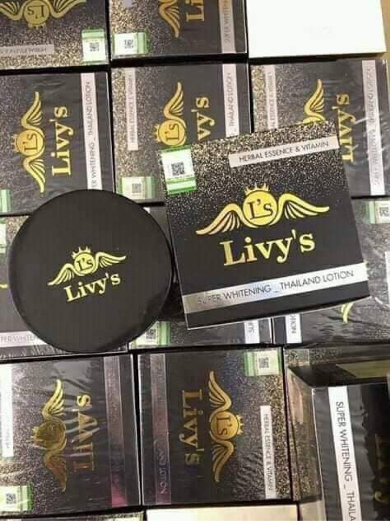 Kem Livy's Đen 250g Cty Trắng Mịn Da, Chống Nắng Livy Đen