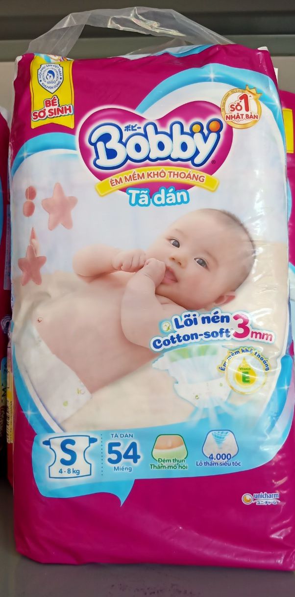 TÃ DÁN BOBBY MẪU MỚI S54/M46/L40 CHÍNH HÃNG