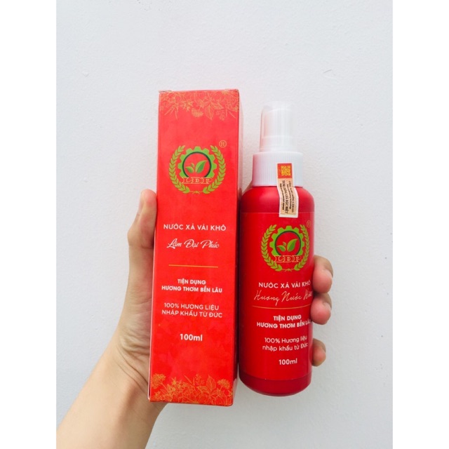 22014 - Nước Xịt Xả Vải Khô ( Màu Đỏ ) Lâm Đại Phúc