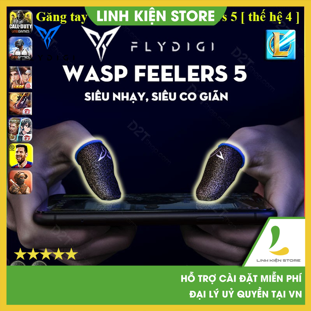 >> SO SÁNH GIÁ FLYDIGI WASP FEELERS 3 | GĂNG TAY CHƠI GAME PUBG, LIÊN QUÂN, CHỐNG MỒ HÔI, CỰC NHẠY - HÀNG CHÍNH HÃNG | Shopee Lazada Sendo Tiki | Nên mua ở đâu rẻ nhất 51 Flydigi Wasp Feelers 5 | Găng tay chơi game PUBG, Liên quân, chống mồ hôi, cực nhạy, co giãn cực tốt