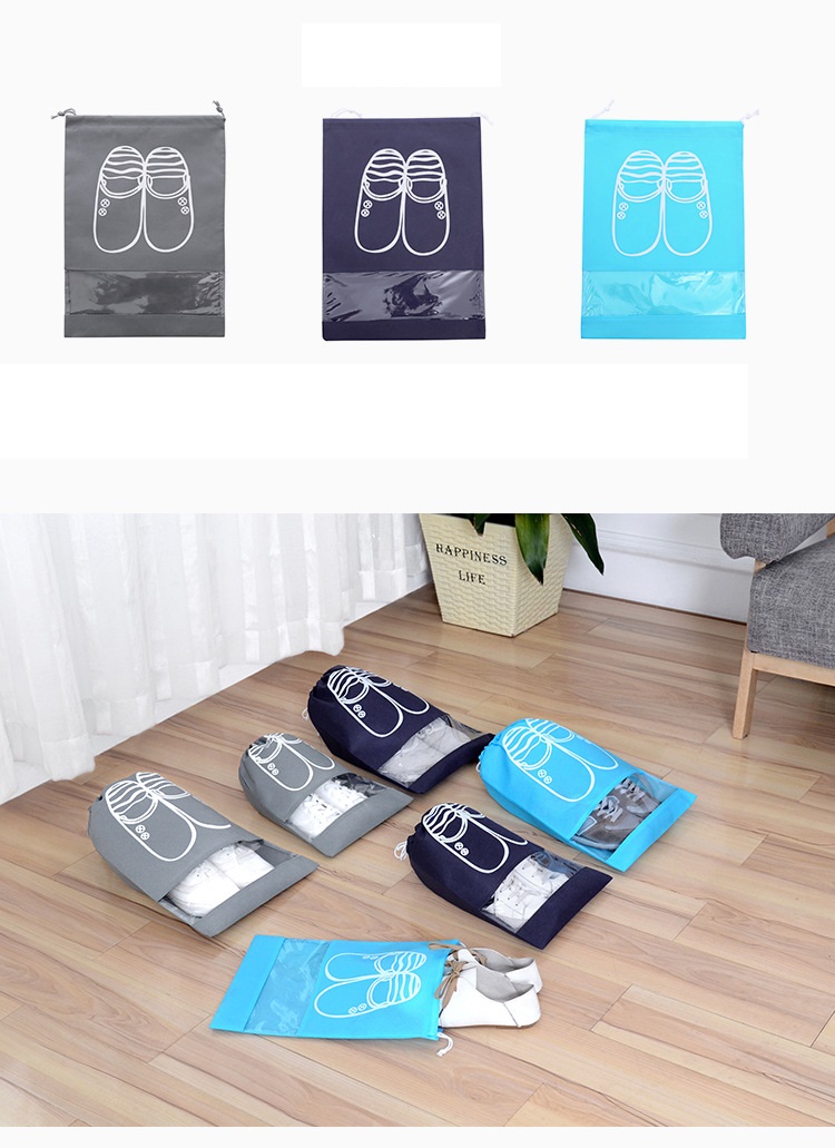 Túi đựng giày vải dù dây rút cao cấp