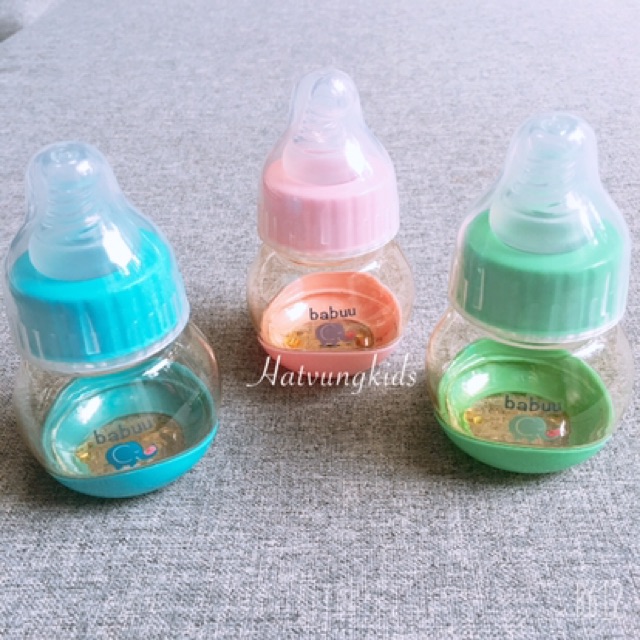 Bình Babuu 60ml, 125ml, 250ml cho bé sơ sinh
