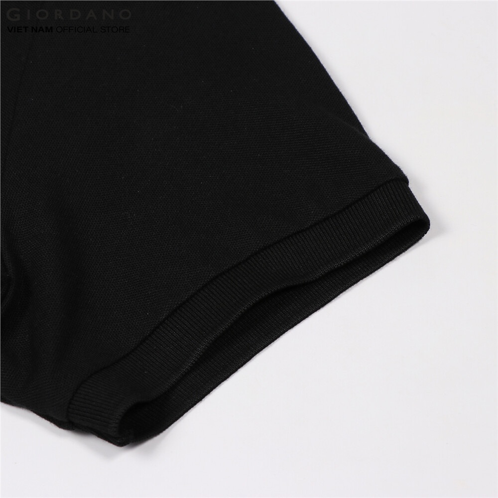 GIORDANO Áo Thun Nam Có Cổ Trơn Polo 01012018