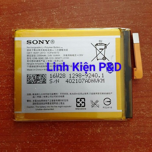 Pin Sony XA1