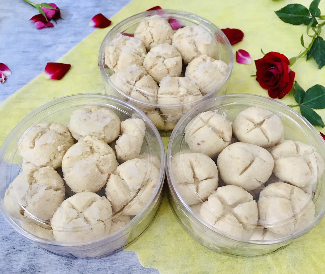 [HCM]Bánh Hạnh nhân mè trắng 200gr