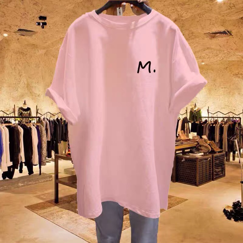 Áo thun chữ M  Chất liệu su cotton