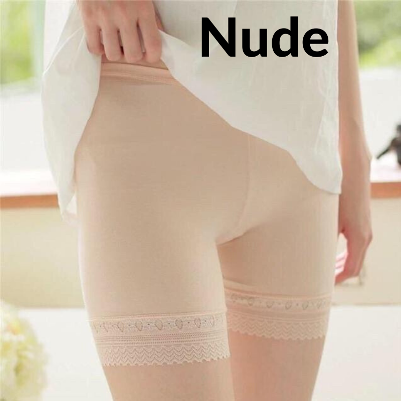 Quần Đùi Mặc Trong Váy Thun Lạnh Phối Ren Cao Cấp - Quần Lót Nữ Cotton - Quần Váy - Quần Sịp Nữ - BCTHIENDUONGNOIY